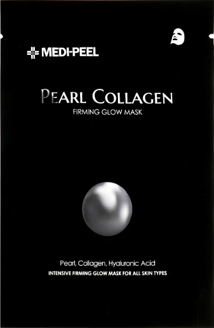 Фото для Разглаживающая маска с жемчугом и коллагеном Medi-Peel Pearl Collagen Mask 25 ml