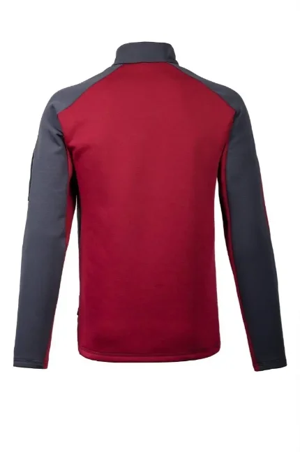 пуловер Coil (м) т.красный/т.серый L