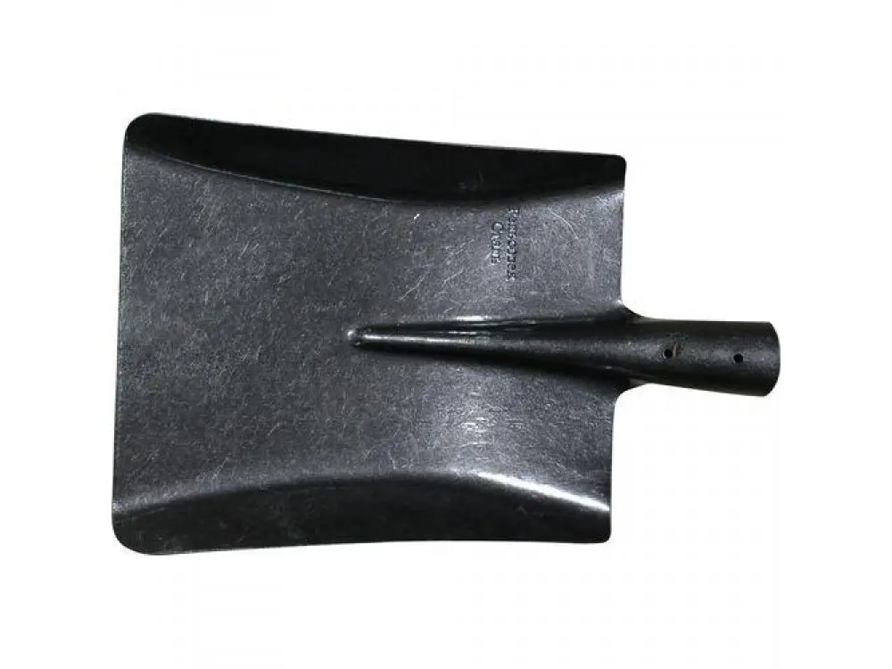 Лопата S1 (совковая - прямоугольная) / рельс.сталь