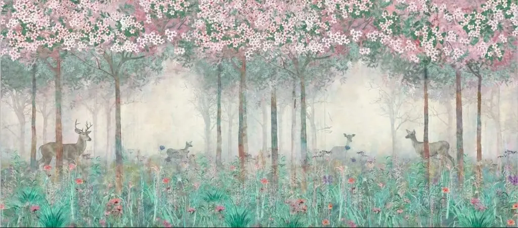 Фреска STEINBAU AMUR "Весенний сад"