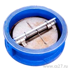 Фото для Клапан обратный двухстворчатый Ду-80