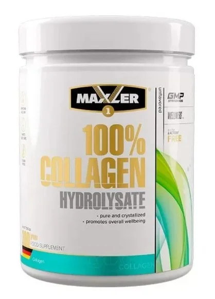 Коллаген MAXLER 100% Hydrolysate 300г. Без вкуса