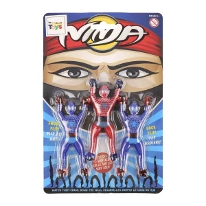 Фото для Игрушка-антистресс Lanson Toys Ниндзя-паук человечек-липучка 3шт