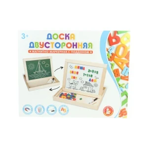 Фото для Доска магнитно-маркерная Десятое королевство 2-х сторонняя с поддоном