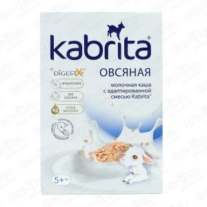 Фото для Каша Kabrita овсяная на козьем молоке 180 г с 5мес