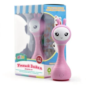 Фото для Игрушка обучающая Умный зайка Alilo R1 розовая