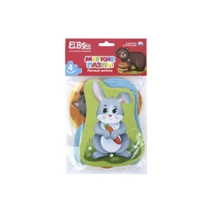 Фото для Пазлы Лесные животные мягкие 14эл