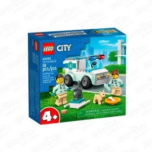Конструктор LEGO CITY Ветеринарный фургон