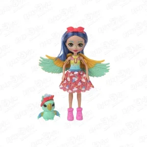 Фото для Кукла Enchantimals Прита с попугаем Флат