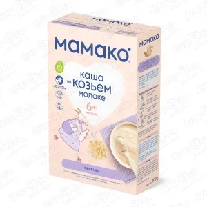 Фото для Каша Мамако овсяная на козьем молоке 200г с 6мес БЗМЖ