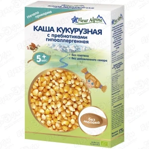 Фото для Каша Fleur Alpine безмолочная кукурузная 175г с 5мес