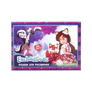 Фото для Альбом для рисования Enchantimals на скрепке 24л