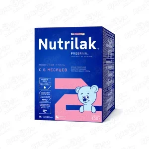 Фото для Смесь Nutrilak Premium 2 молочная 600г с 6мес БЗМЖ
