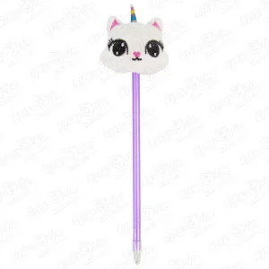Ручка шариковая котик единорог