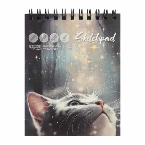 Фото для Скетчпад Лучезарный кот А6