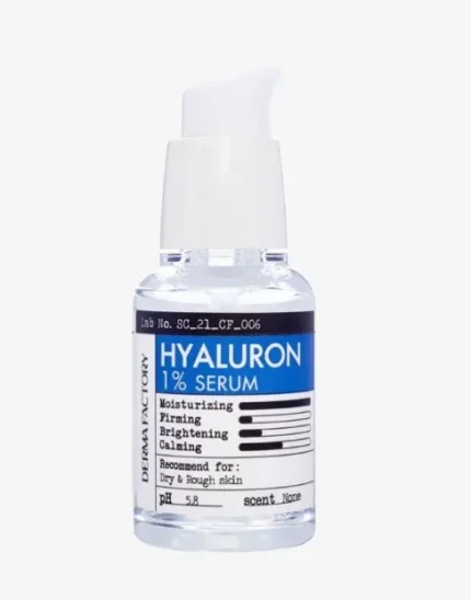 Фото для Derma Factory Hyaluron 1% Serum/ Сыворотка с гиалуроновой кислотой