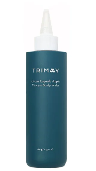 Trimay Green Capsule Apple Vinegar Scalp Scaler/Пилинг для кожи головы с яблочным уксусом и раст. эк