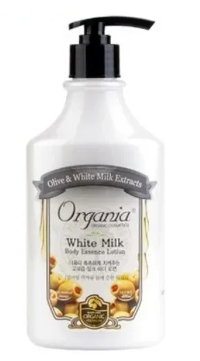 Фото для Organia White Milk Body Essential Lotion / Лосьон для тела с молочным протеином и оливой