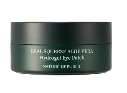 Real Squeeze Aloe Vera Hydrogel Eye Patch/ Патчи с алое вера