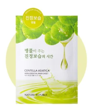 Herb Essential Centellaasiatica Mack Sheet - Тканевая маска с экстрактом центеллы