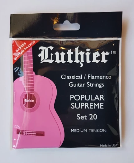 Фото для Струны для классической гитары Luthier Popular Supreme Set 20MT
