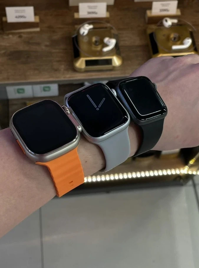 Часы Apple Watch S9 41/45мм аналог