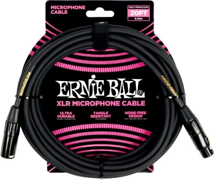 Фото для Микрофонный кабель Ernie Ball 6388 XLR-XLR 6 метров, Ernie Ball (Эрни Бол)