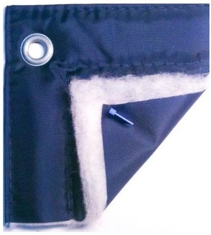 Утепленный водоупорный полог из оксфорда и доронита