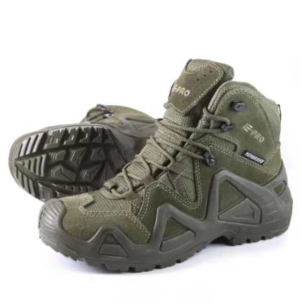 Фото для Мужские ботинки E-PRO Special Mid KEVLAR арт.102 (range green)