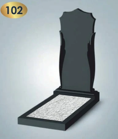 № 102 Памятник из черного гранита