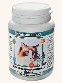 Фото для Вака витамины д/котов кастр 80 таб.