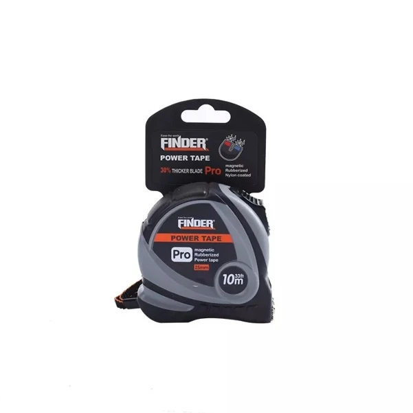 Фото для Рулетка измерительная магнитная, прорезиненная 7.5м*25мм Finder 191414
