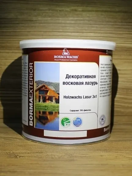 Декоративная восковая лазурь 0,75л
