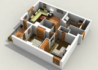 3D-проект квартиры